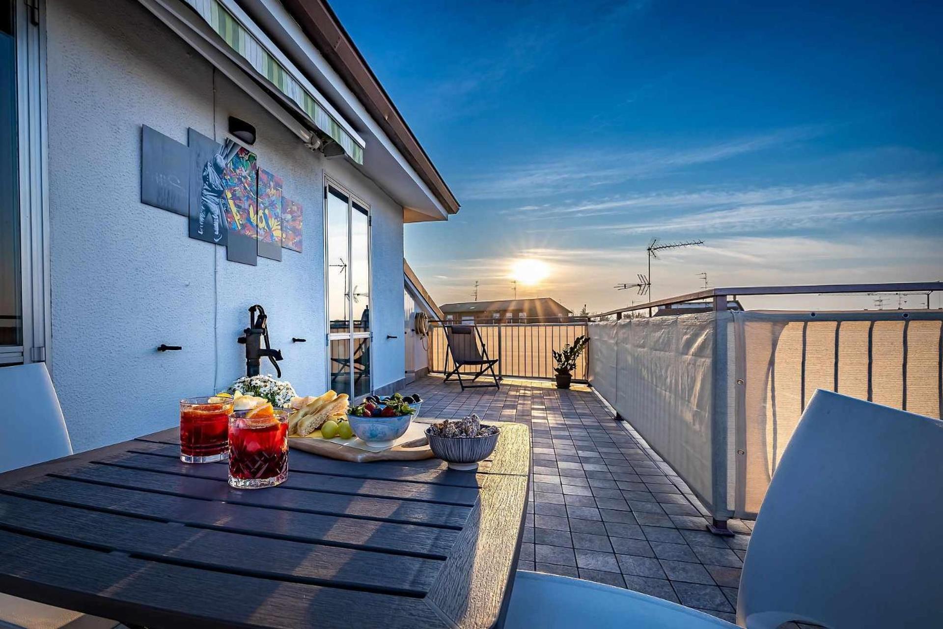 Ferienwohnung Il Terrazzo Sul Tramonto Bastiglia Exterior foto