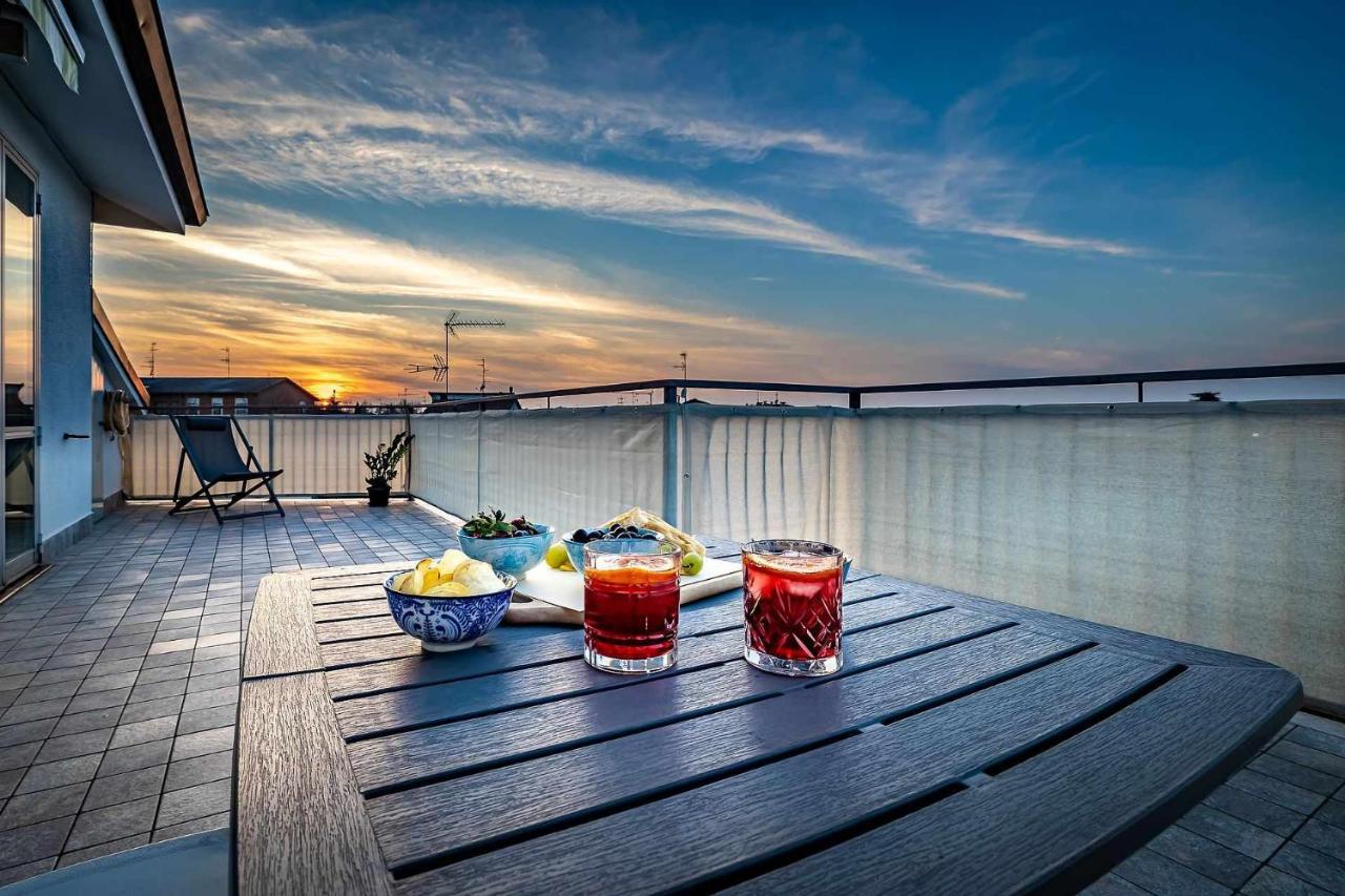 Ferienwohnung Il Terrazzo Sul Tramonto Bastiglia Exterior foto