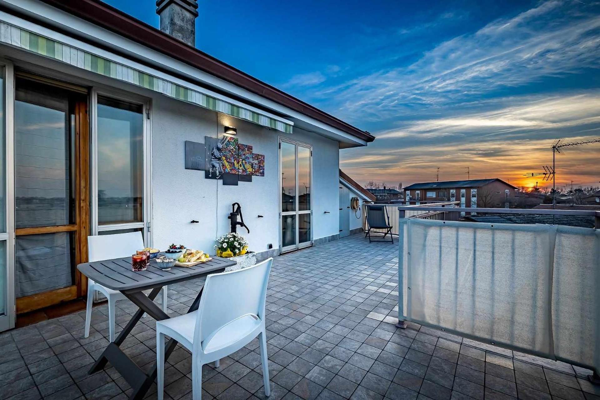 Ferienwohnung Il Terrazzo Sul Tramonto Bastiglia Exterior foto
