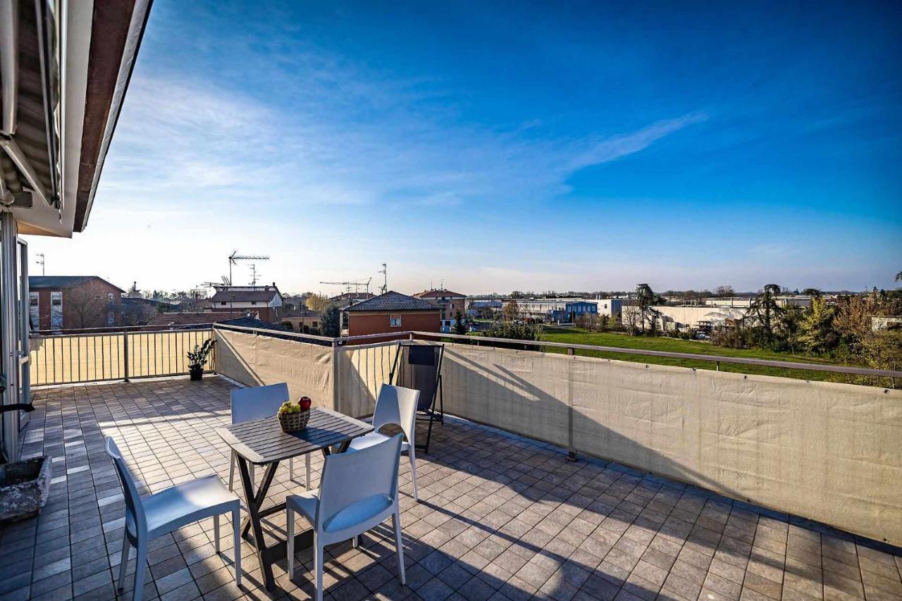 Ferienwohnung Il Terrazzo Sul Tramonto Bastiglia Exterior foto