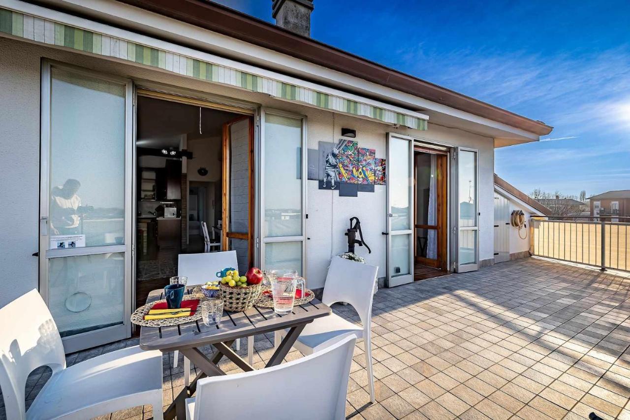 Ferienwohnung Il Terrazzo Sul Tramonto Bastiglia Exterior foto